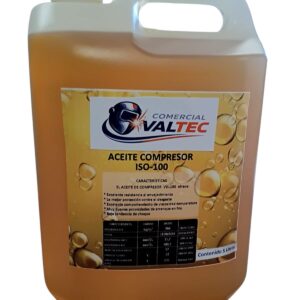 ACEITE ISO-100 PARA COMPRESOR DE PISTON 5 LITROS