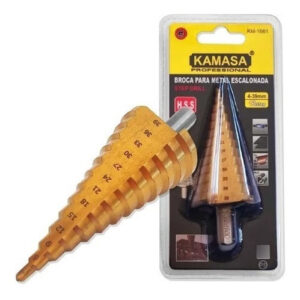 BROCA PARA METAL ESCALONADA 4-39MM (13STEP). KAMASA 1 PCS