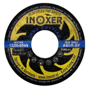 DISCO CORTE METAL 4 1/2 1MM INOXER
