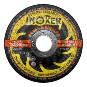 DISCO DESBASTE 4 1/2 6MM INOXER