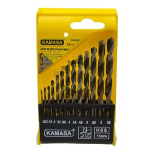 Set de Brocas para fierro 13 piezas